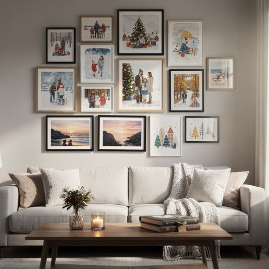 Preserving Holiday Memories Through Creative Wall Art