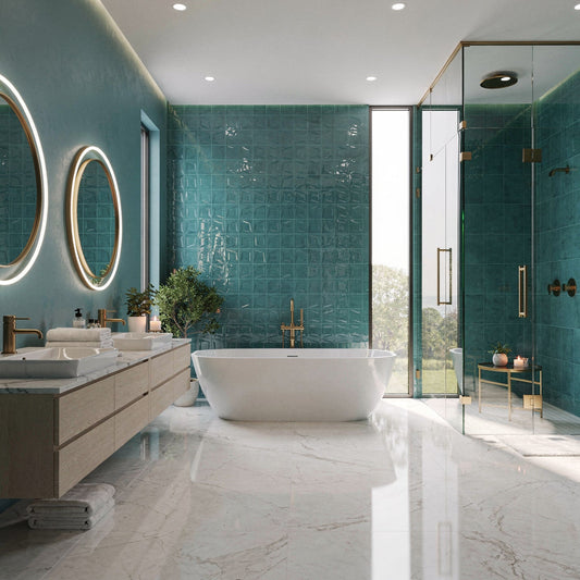Stunning Turquoise Bathroom Designs