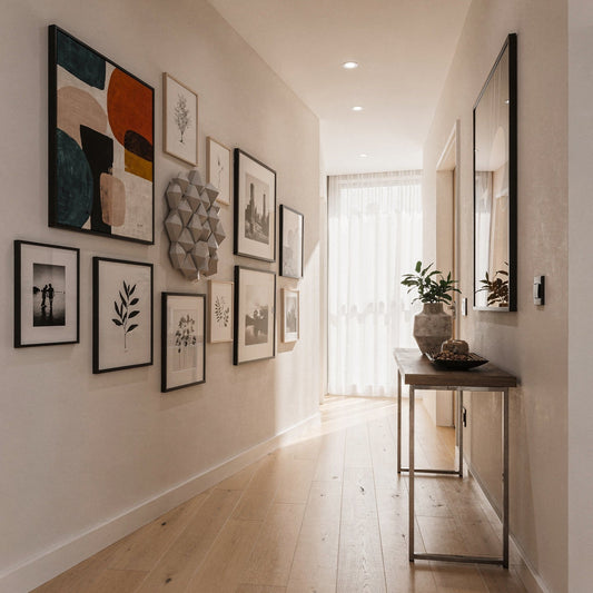Creative Wall Art Ideas for Hallways