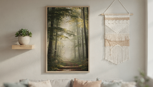 Peaceful Outdoor-Inspired Wall Decor for Mindful Living