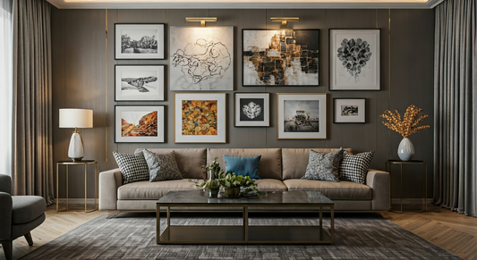 Creative Wall Art Ideas for a Stylish Living Room Makeover