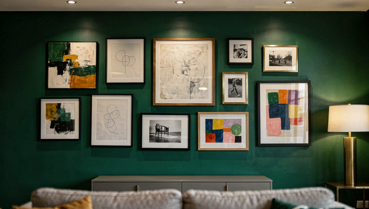 Everything You Need to Know About Creating and Hanging a Gallery Wall: Tips for Symmetry, Balance, and Personality