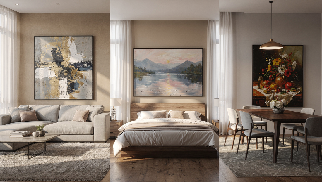 From Blank Walls to Bold Statements: Custom Art Ideas for Every Room