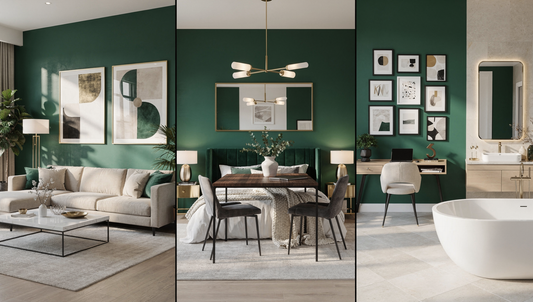 Emerald Green Walls: 5 Chic Decor Ideas for Modern Interiors