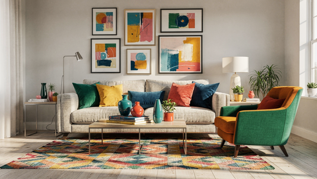 How to Add Color to a Neutral Palette: Transforming Monochrome Spaces with Vibrant Accents