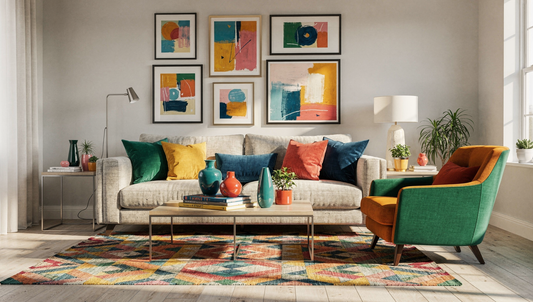How to Add Color to a Neutral Palette: Transforming Monochrome Spaces with Vibrant Accents