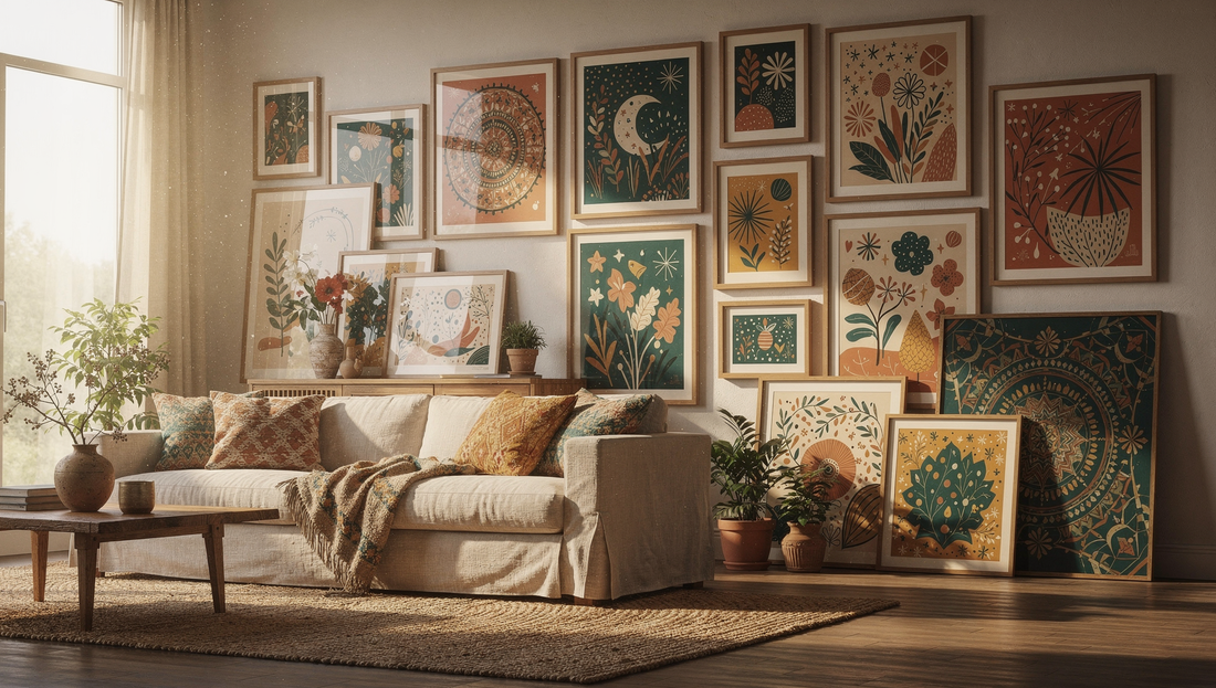 The Most Beautiful Bohemian Art Prints of 2026 for Stylish, Relaxed Homes