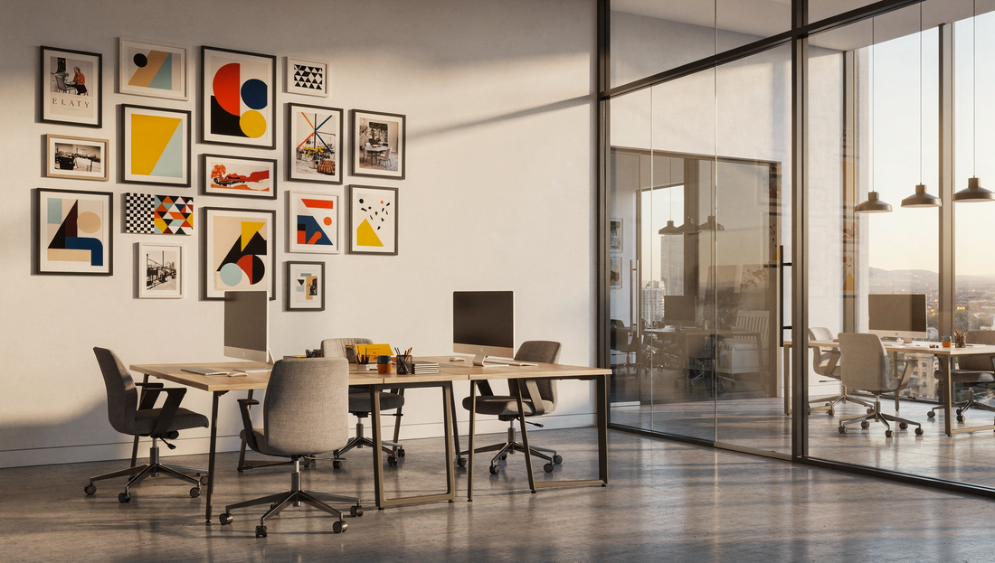 Chic and Trendy Wall Art Inspirations for Contemporary Offices