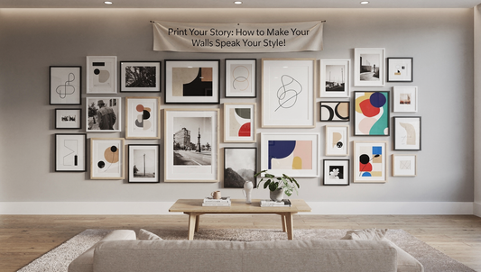 Print Your Story: How to Make Your Walls Speak Your Style!