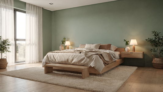 Green Bedroom Walls: Transforming Your Sleep Space with Natural Color Palettes