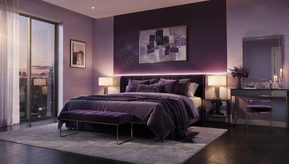 Stunning Purple Bedroom Decor Ideas You’ll Adore