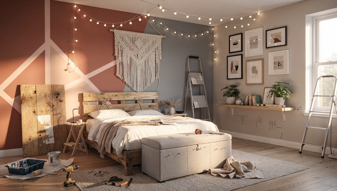 7 Creative DIY Bedroom Decor Ideas to Transform Your Space