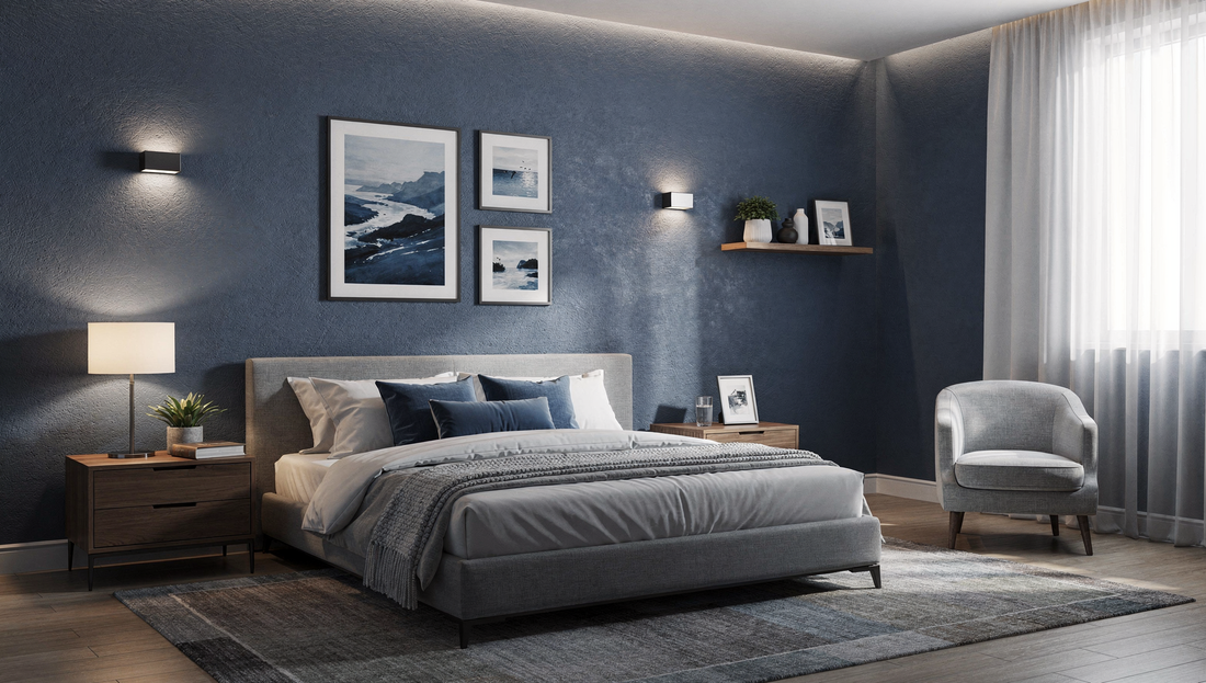 The Complete Guide to Transforming Your Bedroom with Stunning Blue Wall Ideas
