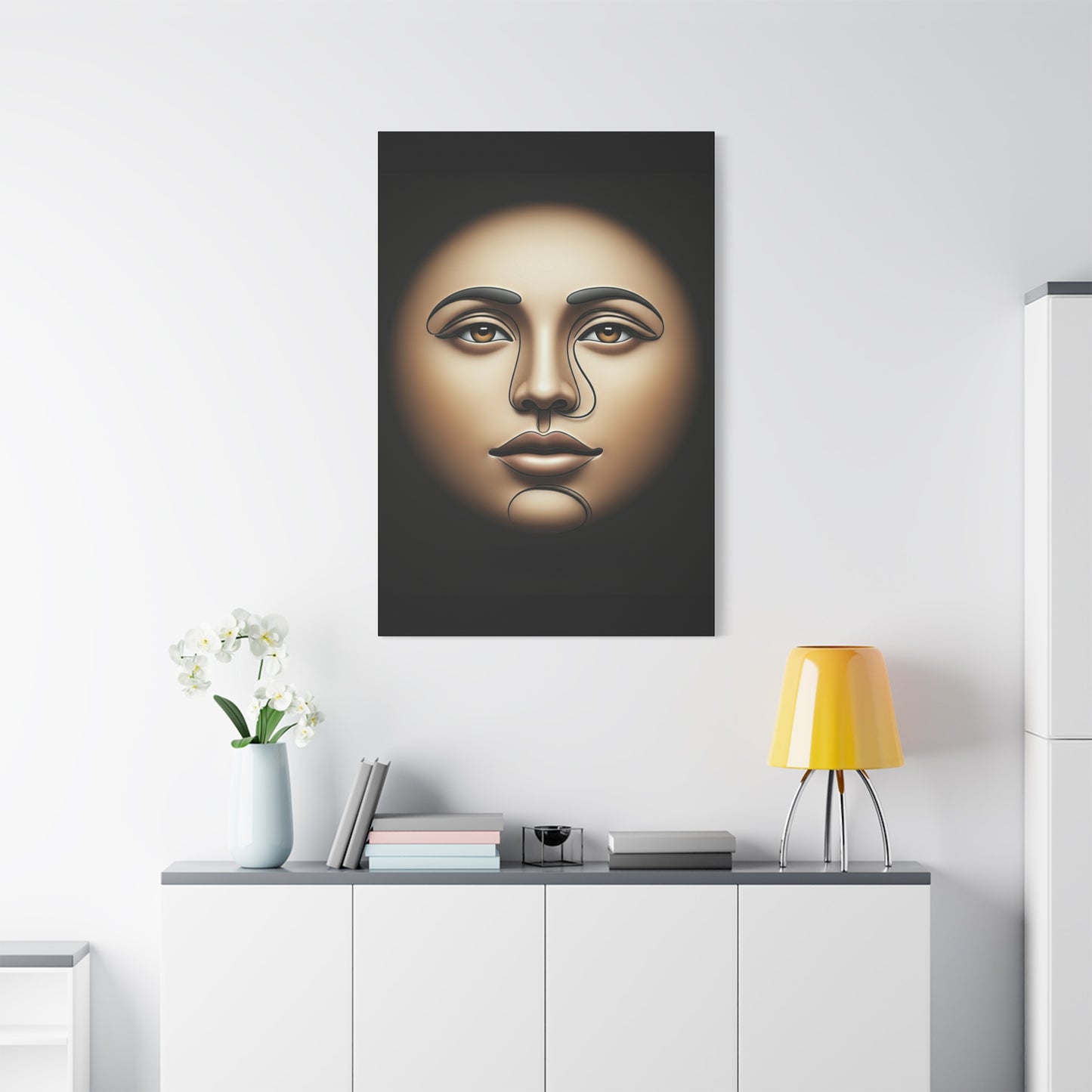 Ethereal Muse Portrait Wall Art & Canvas Print
