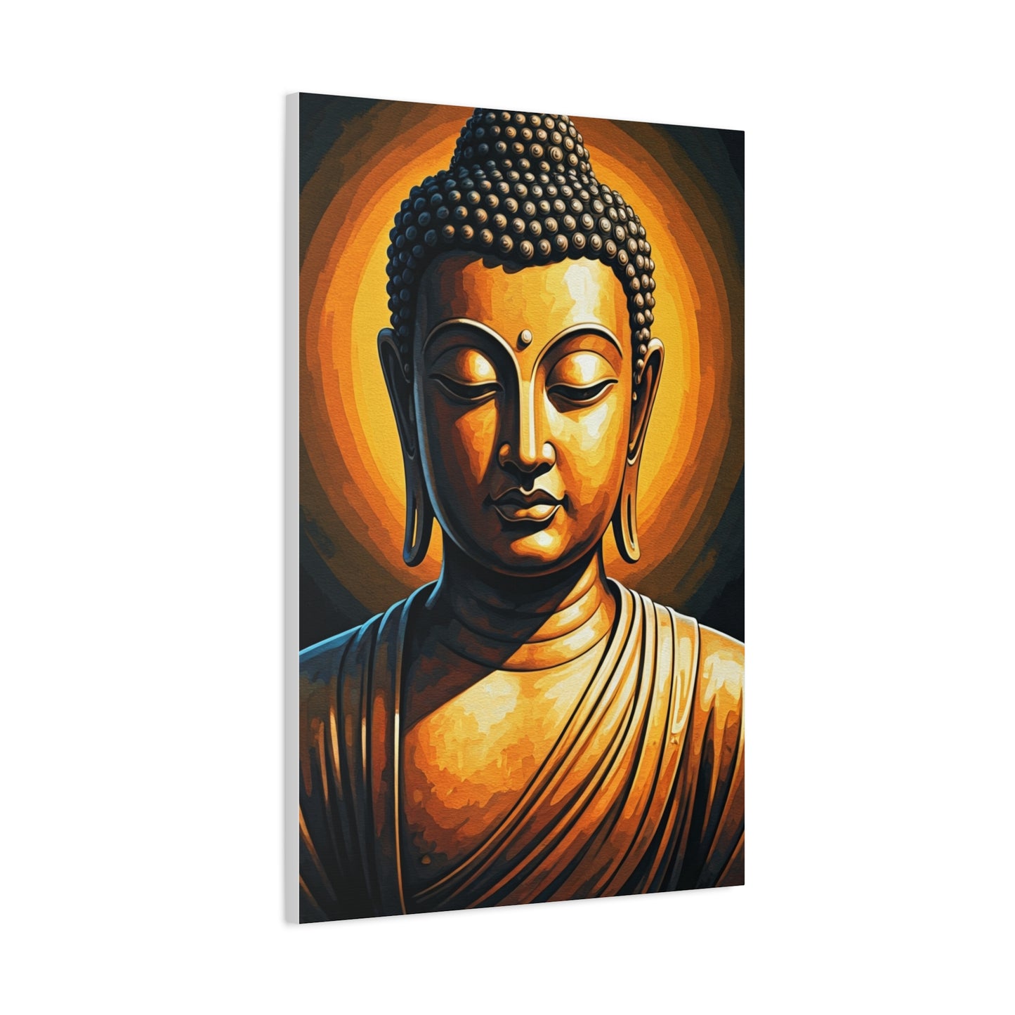 Enlightened Aura Buddha Canvas