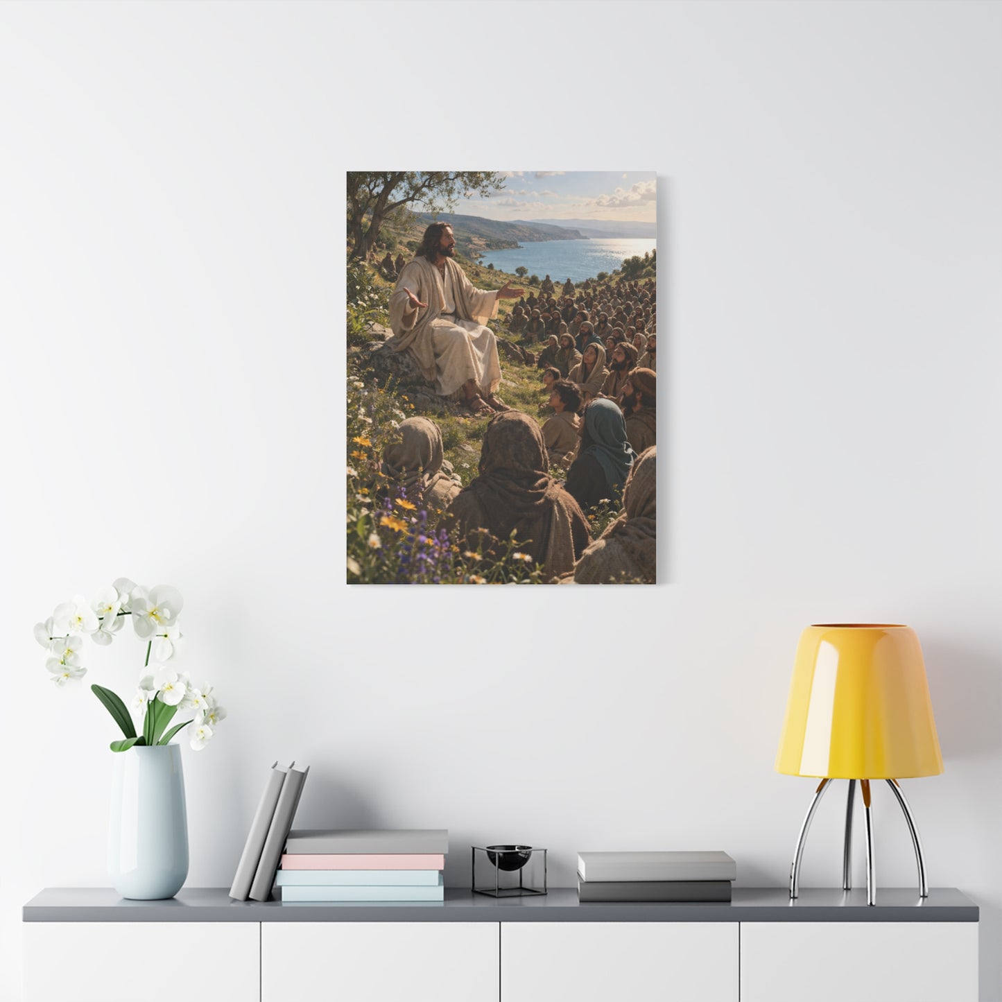 Sermon on the Mount Teaching Wall Art & Canvas Print