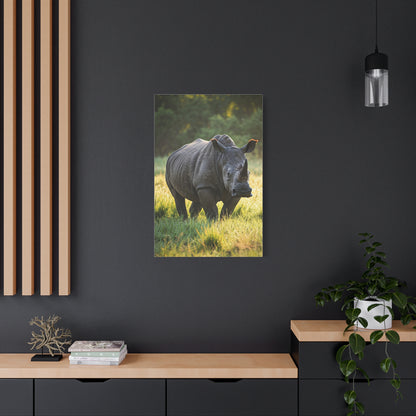 Quiet Strength Rhino Wall Art & Canvas Prints