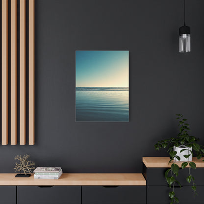 Calm Horizon Sea Gradient Wall Art & Canvas Prints