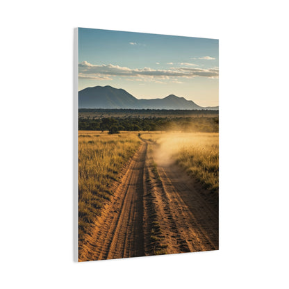Road Through the Golden Fields Wall Art & Canvas Prints
