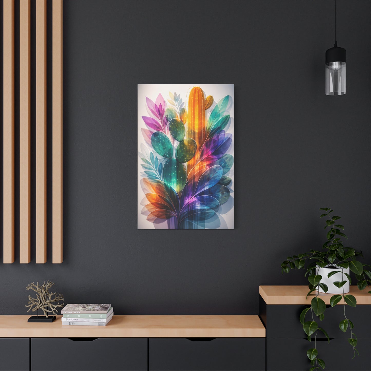 Premium Acrylic Botanical Abstraction Wall Art & Canvas Print