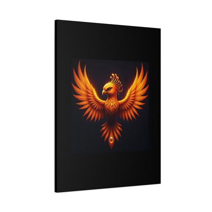 Rising Phoenix Emblem Wall Art & Canvas Print