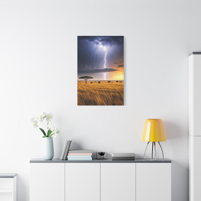 Golden Savannah Horizon Wall Art & Canvas Prints