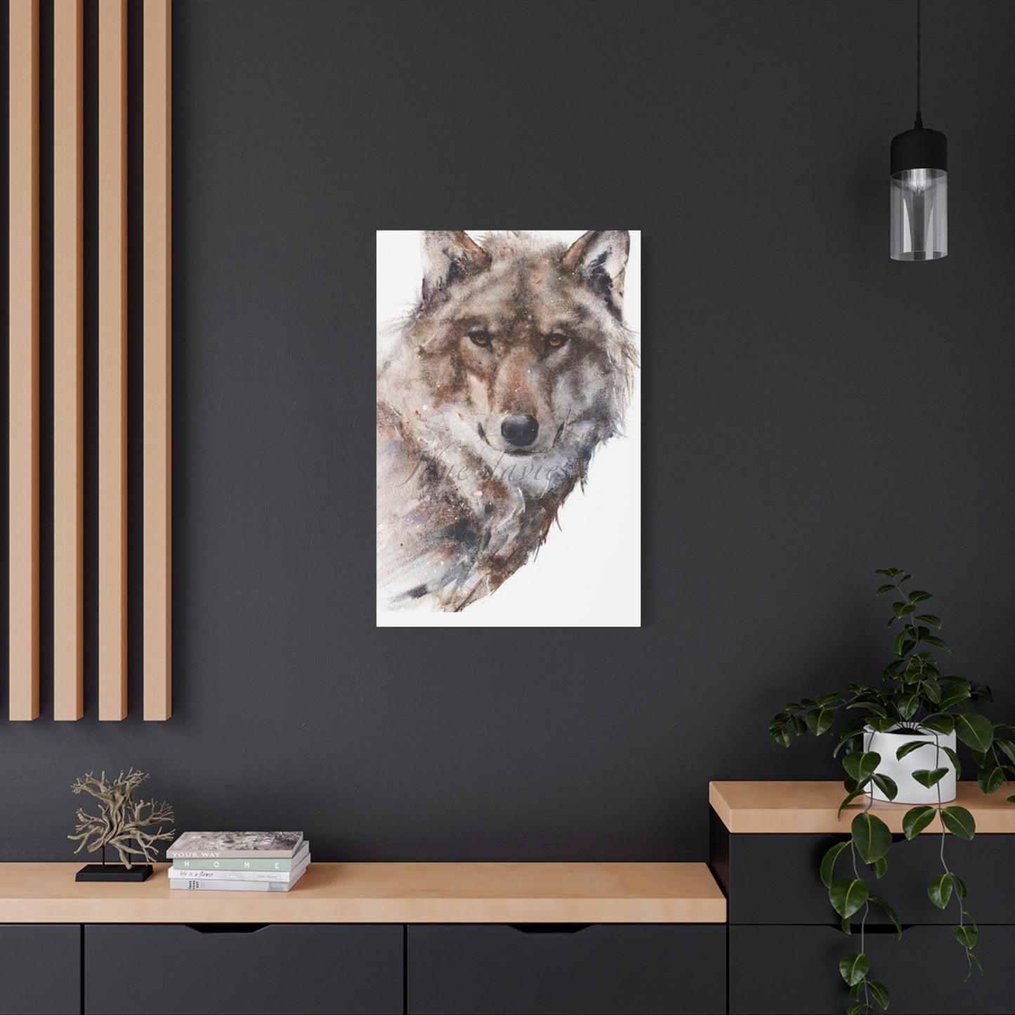 Wolf Painting Wall Art & Canvas Prints