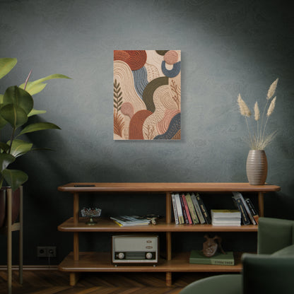 Tufted Textile Organic Abstract Wall Art & Canvas Print