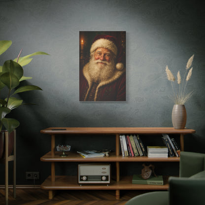 Grand Heirloom Santa Portrait Wall Art & Canvas Print