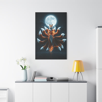 Lunar Fox Spirit Wall Art & Canvas Prints