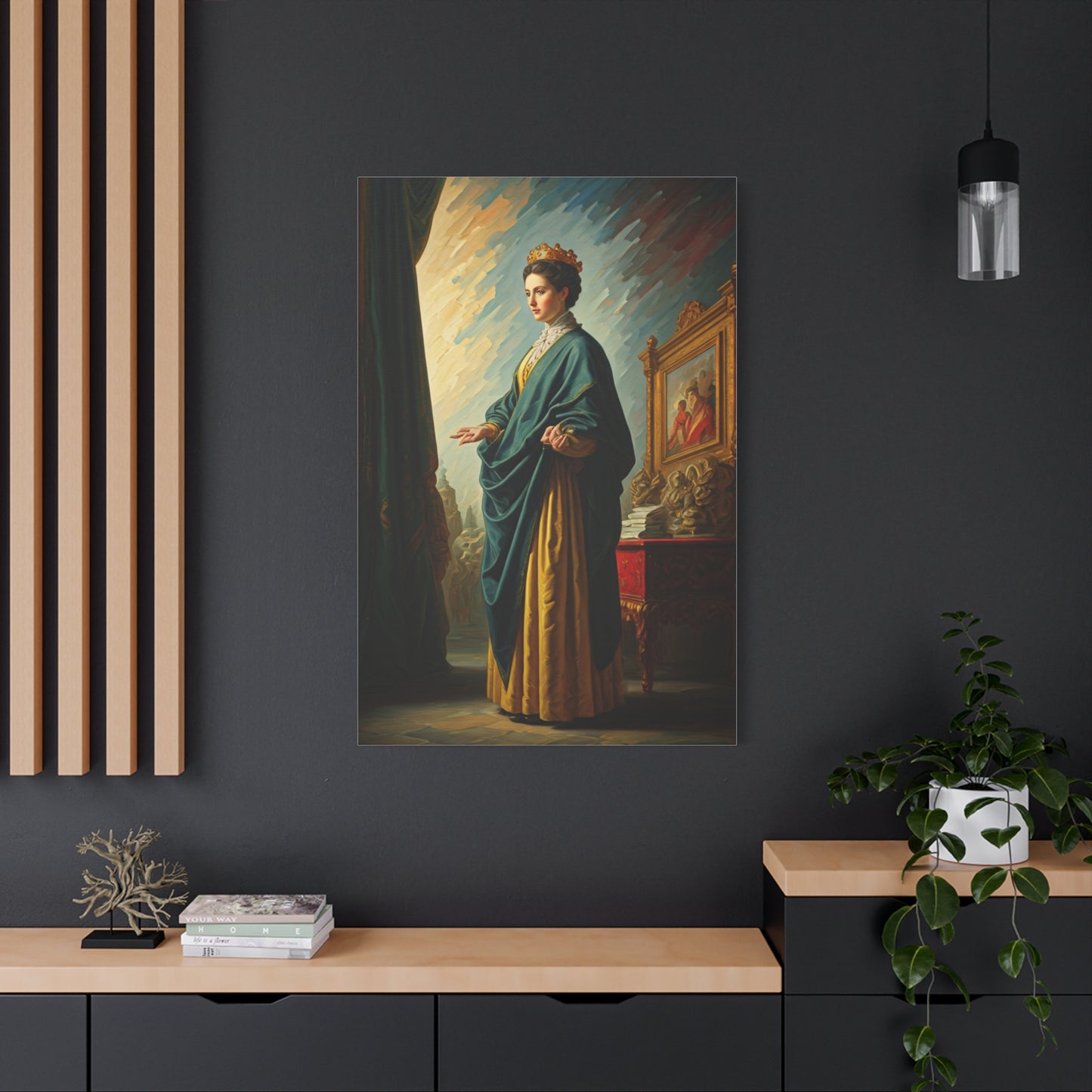 Regal Portrait of a Noblewoman Wall Art & Canvas Prints