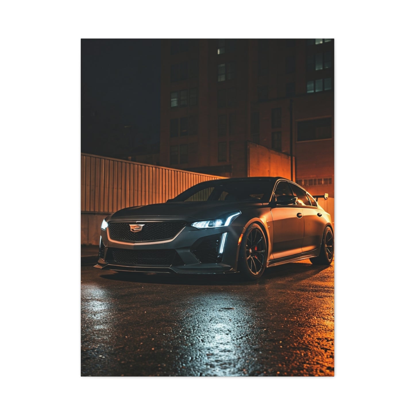 Cadillac CT5-V Blackwing Metropolitan Aggression Wall Art & Canvas Prints