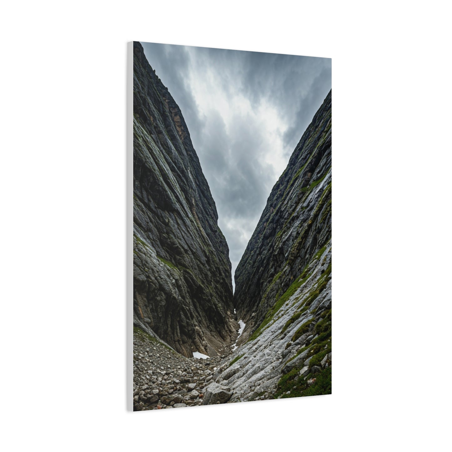 Between the Mountains Wall Art & Canvas Prints