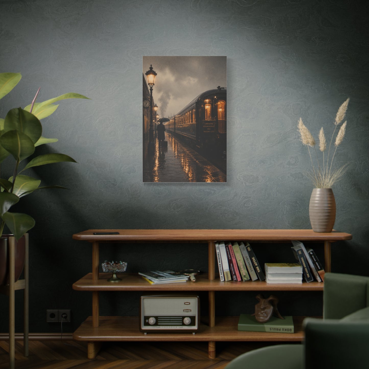 Classic European Night Train Journey Wall Art & Canvas Print