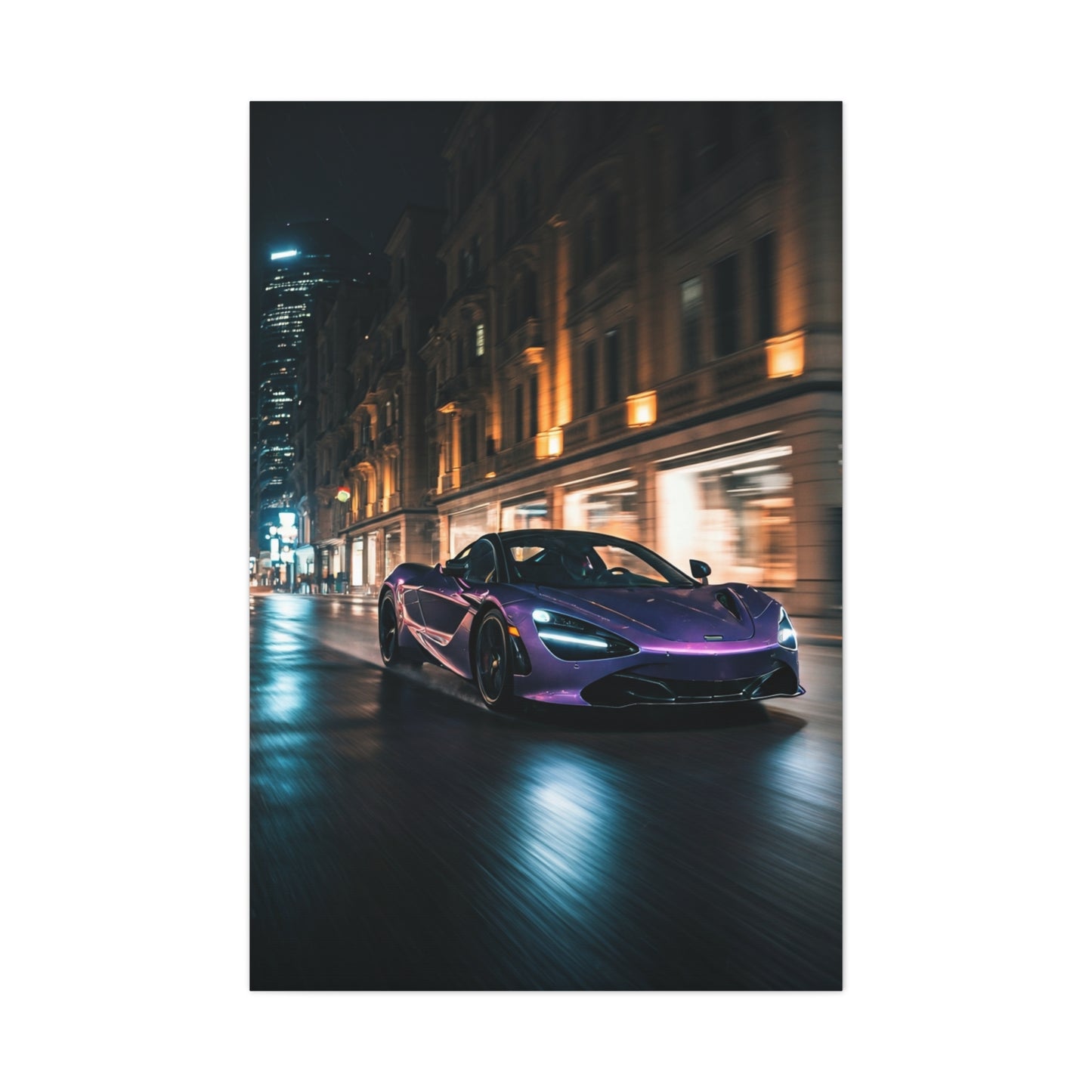 McLaren 720S Urban Luxury Motion Wall Art & Canvas Prints