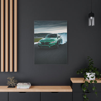 BMW M3 Track Entry Drift Precision Wall Art & Canvas Prints