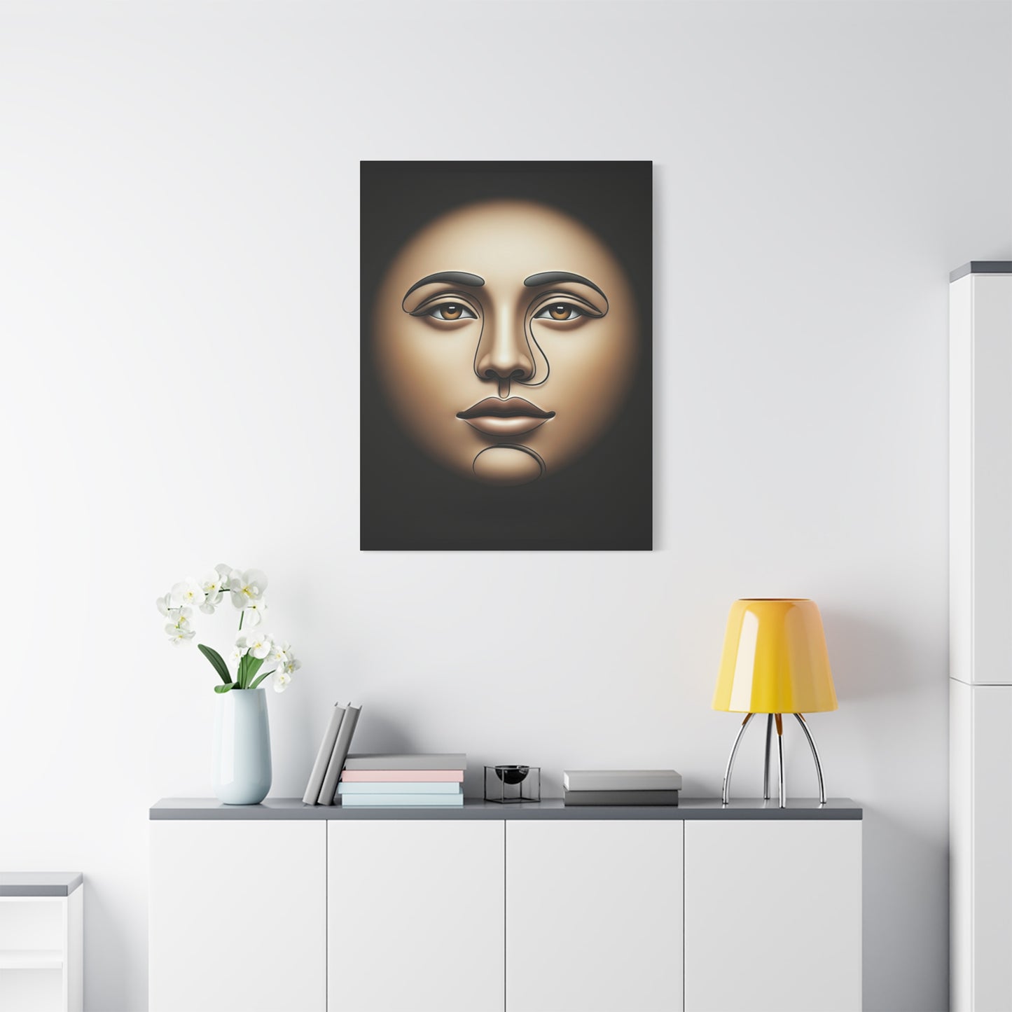 Ethereal Muse Portrait Wall Art & Canvas Print