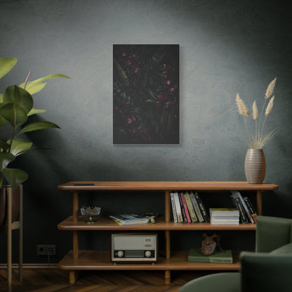 Tropical Noir Orchid Midnight Romance Wall Art & Canvas Print