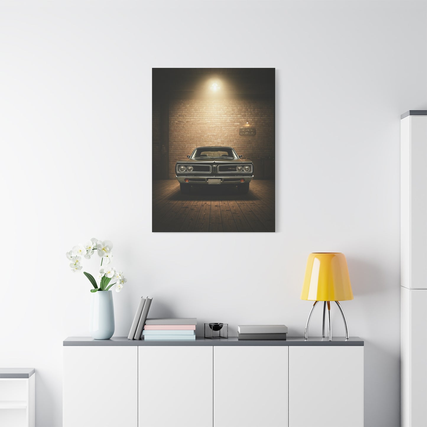 Dodge Super Bee Restoration Shop Wall Art & Canvas Prints