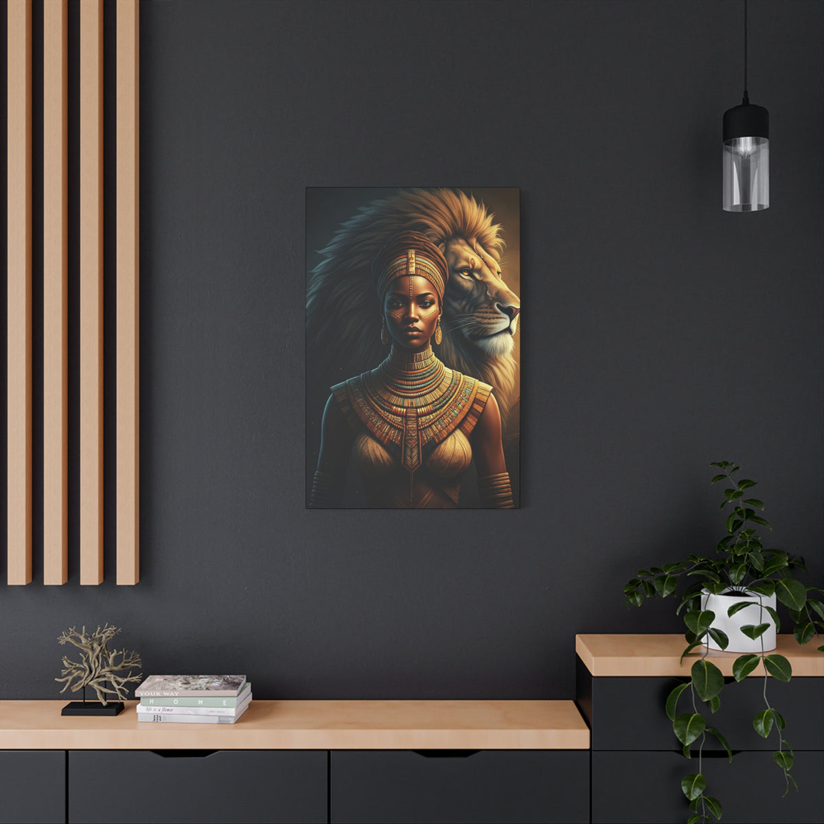 Lioness Warrior Guardian Wall Art & Canvas Prints