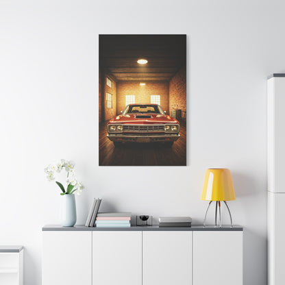 Plymouth Road Runner Tungsten Garage Wall Art & Canvas Prints