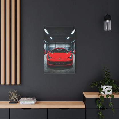 Ferrari 458 Italia Service Bay Craftsmanship Wall Art & Canvas Prints