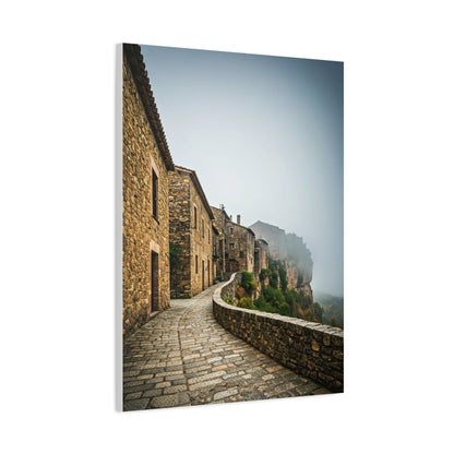Stone Pathway Through Ancient Village Wall Art & Canvas Prints