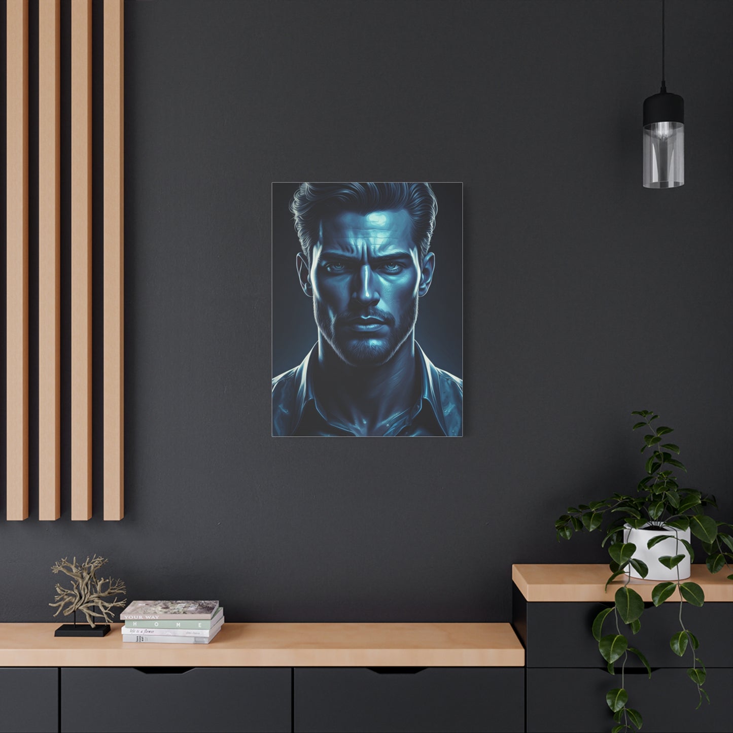 Midnight Resolve Portrait Wall Art & Canvas Prints