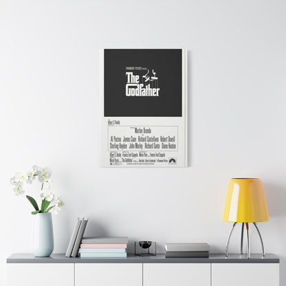 The Godfather Movie Poster Wall Art & Canvas Print