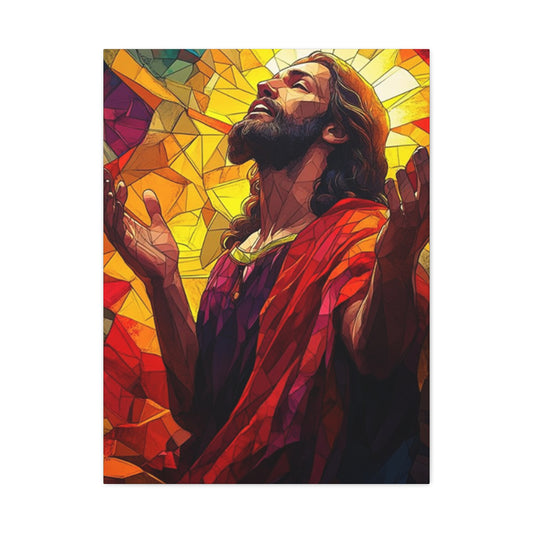 Abstract Jesus Spiritual Christianity Wall Art & Canvas Prints