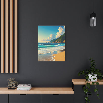 Coastal Mountain Waves Wall Art & Canvas Prints