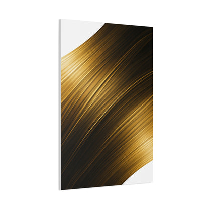 Golden Drift Abstract Wall Art & Canvas Prints