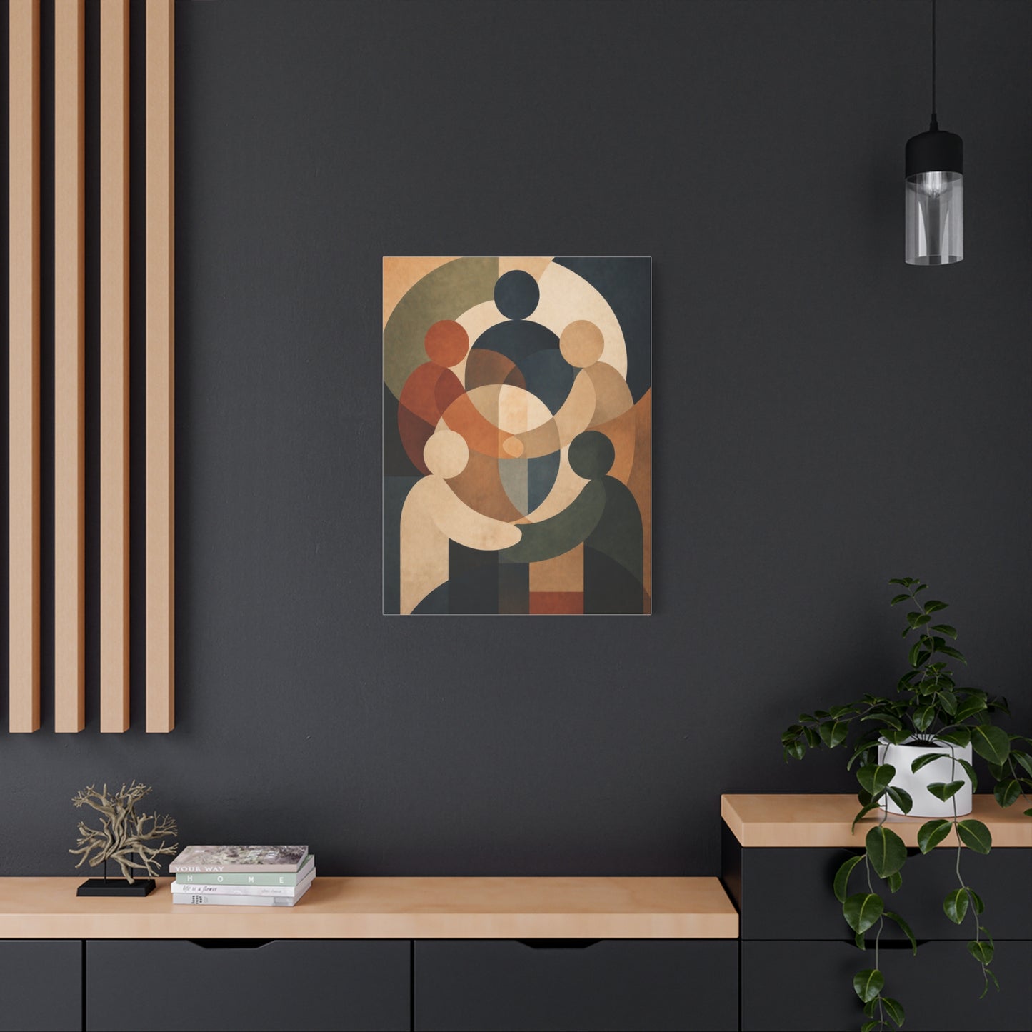 Corporate Unity Circle Composition Wall Art & Canvas Print