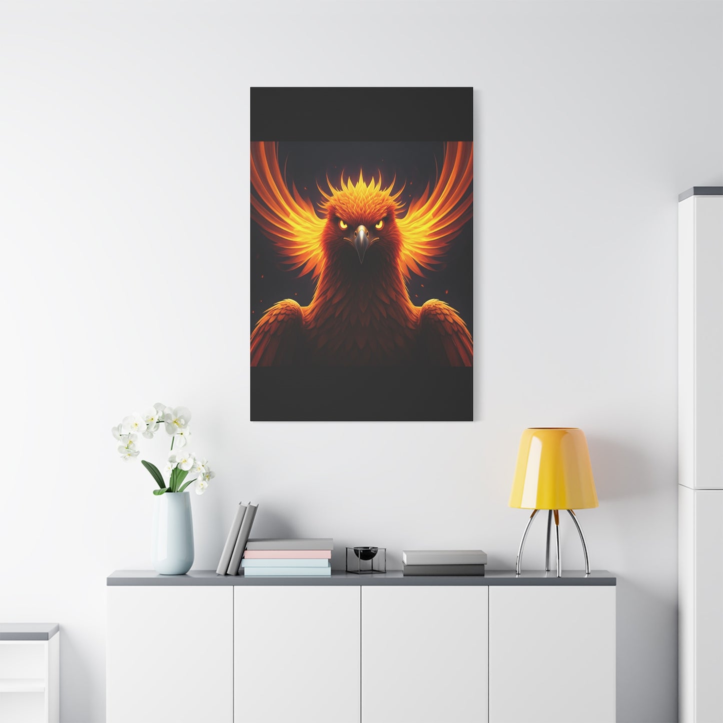 Phoenix Ascension Blaze Wall Art & Canvas Print